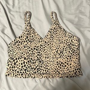 Rare brandy Melville cheetah tank. Perfect condition. Worn once.